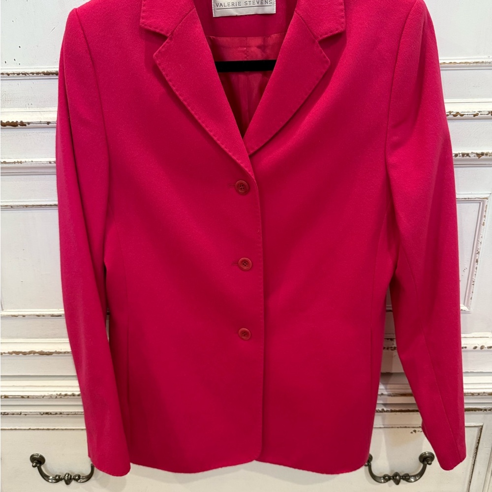 Valerie Stevens Women's Pink Blazer/light coat